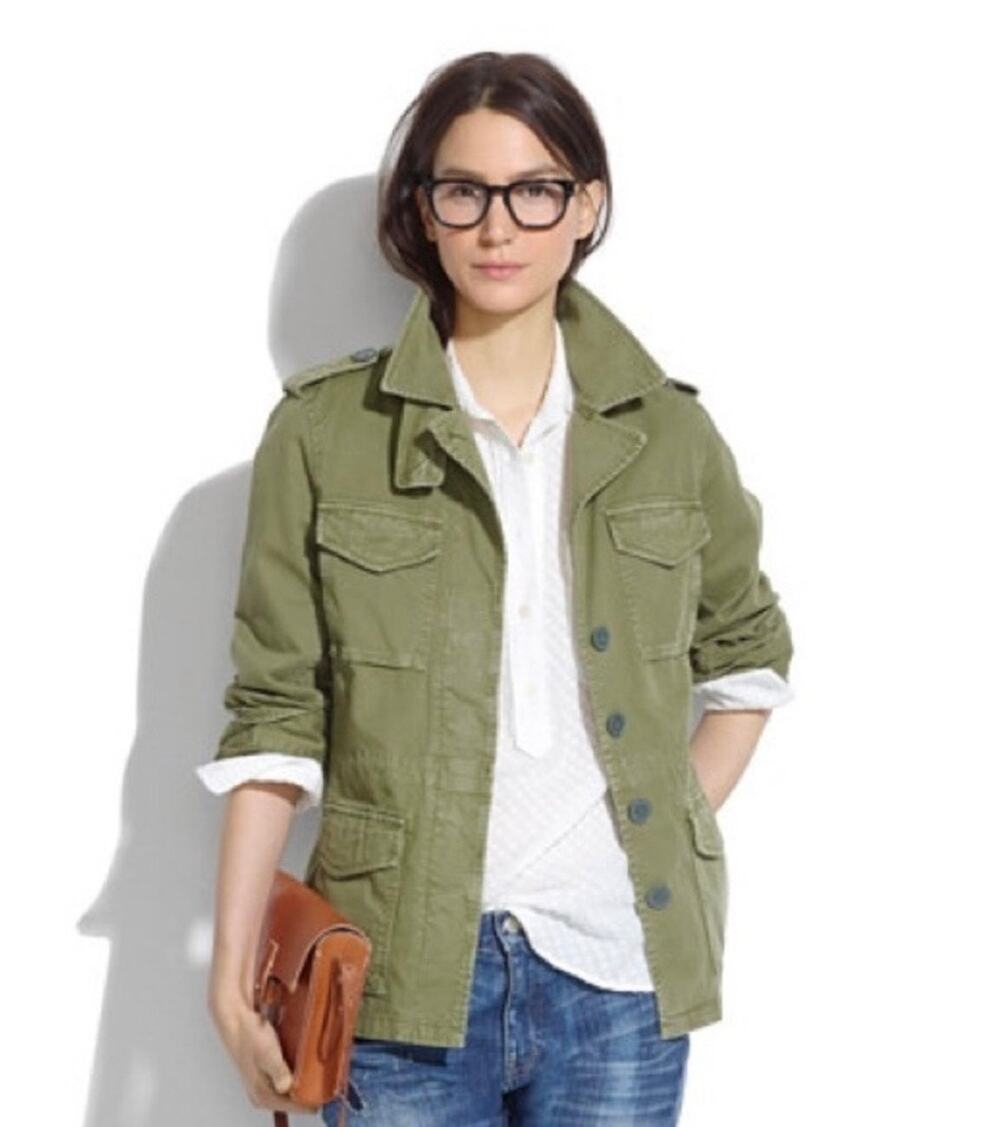 Madewell Women's Outbound Desert Olive Green Utility Jacket size XS